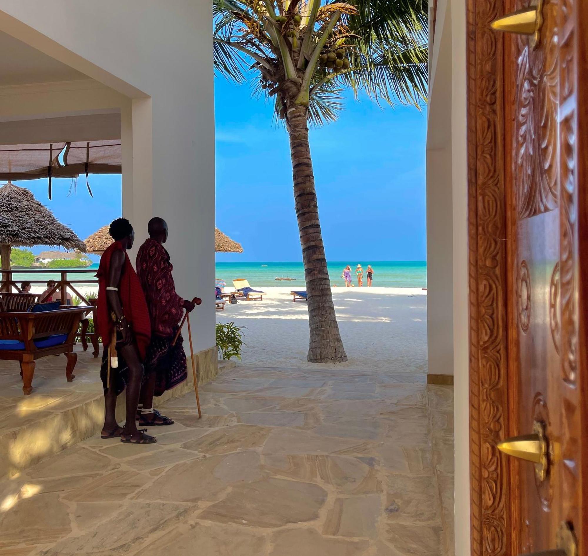 Karibu Beach Resort Pongwe Bagian luar foto